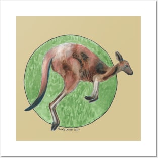 Kangaroo Posters and Art